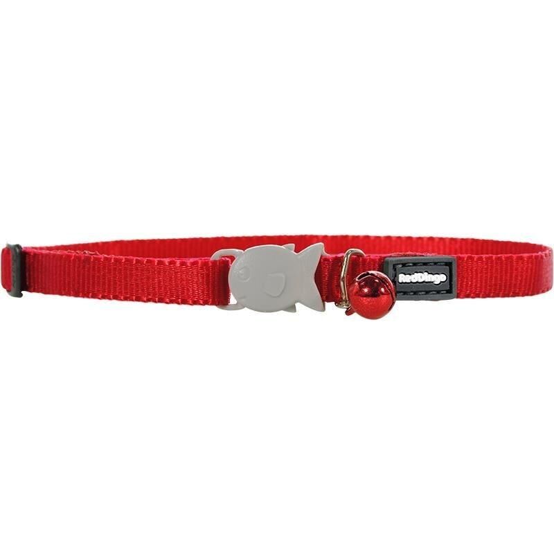 Reddingo Yavru Kedi Tasması 8mm / 16-26cm Kırmızı