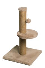 Dubex 34x34x67 cm Kedi Tırmalama Platformu Bej