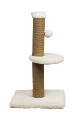 Dubex 34x34x67 cm Kedi Tırmalama Platformu Beyaz