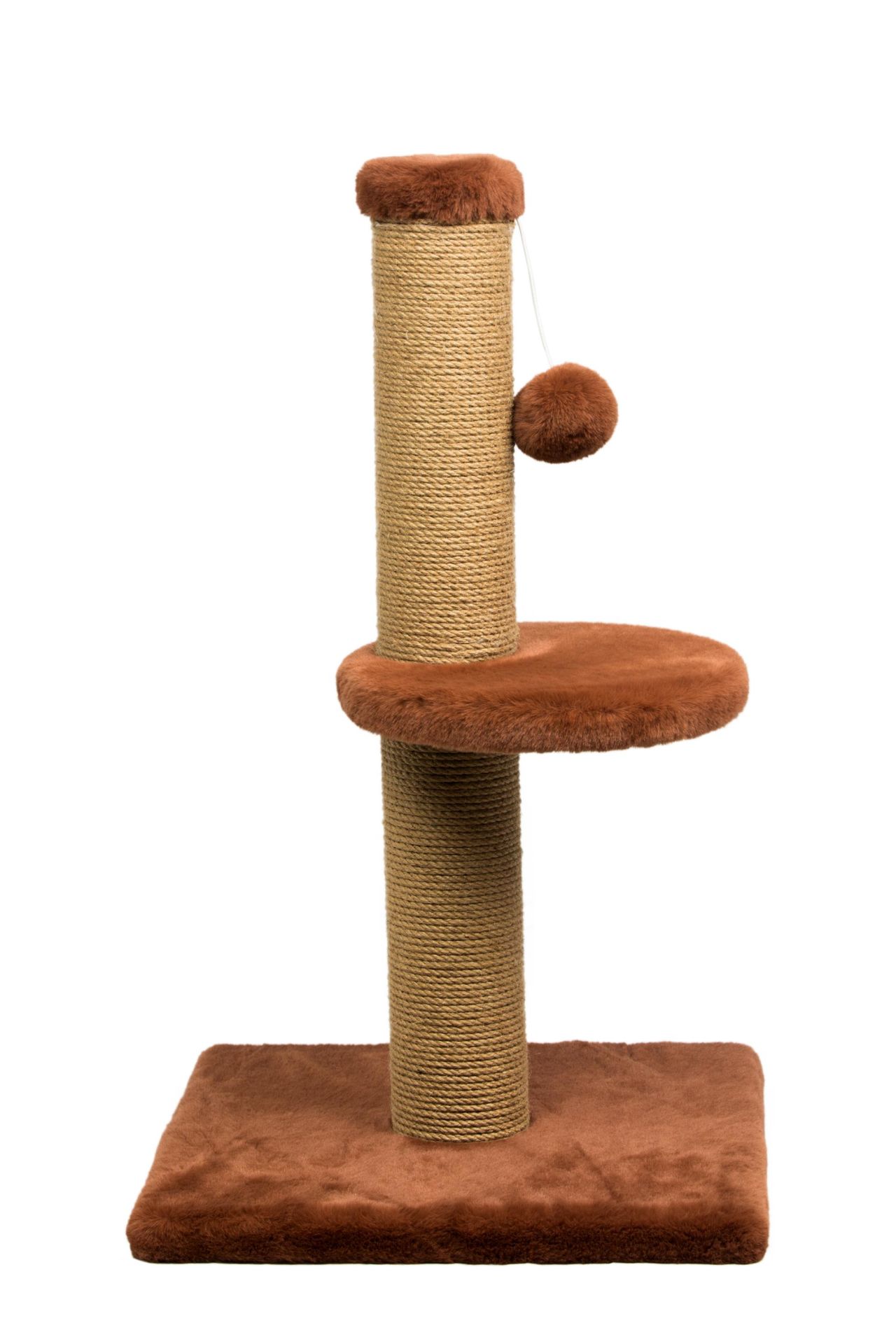 Dubex 34x34x67 cm Kedi Tırmalama Platformu Tarçın