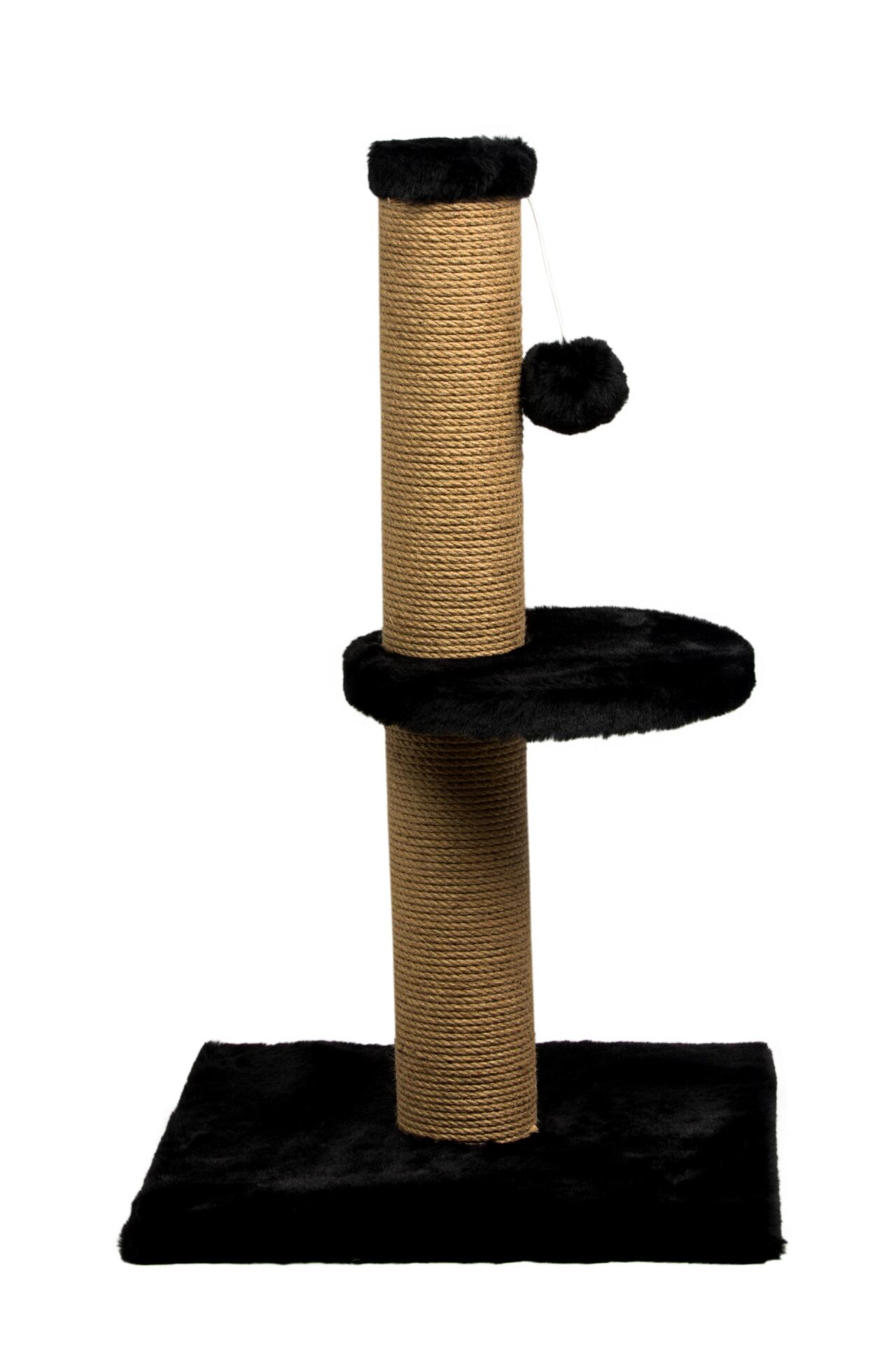 Dubex 34x34x67 cm Kedi Tırmalama Platformu Siyah