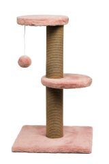 Dubex 34x34x67 cm Kedi Tırmalama Platformu Pembe