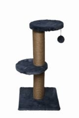 Dubex 34x34x67 cm Kedi Tırmalama Platformu Gri