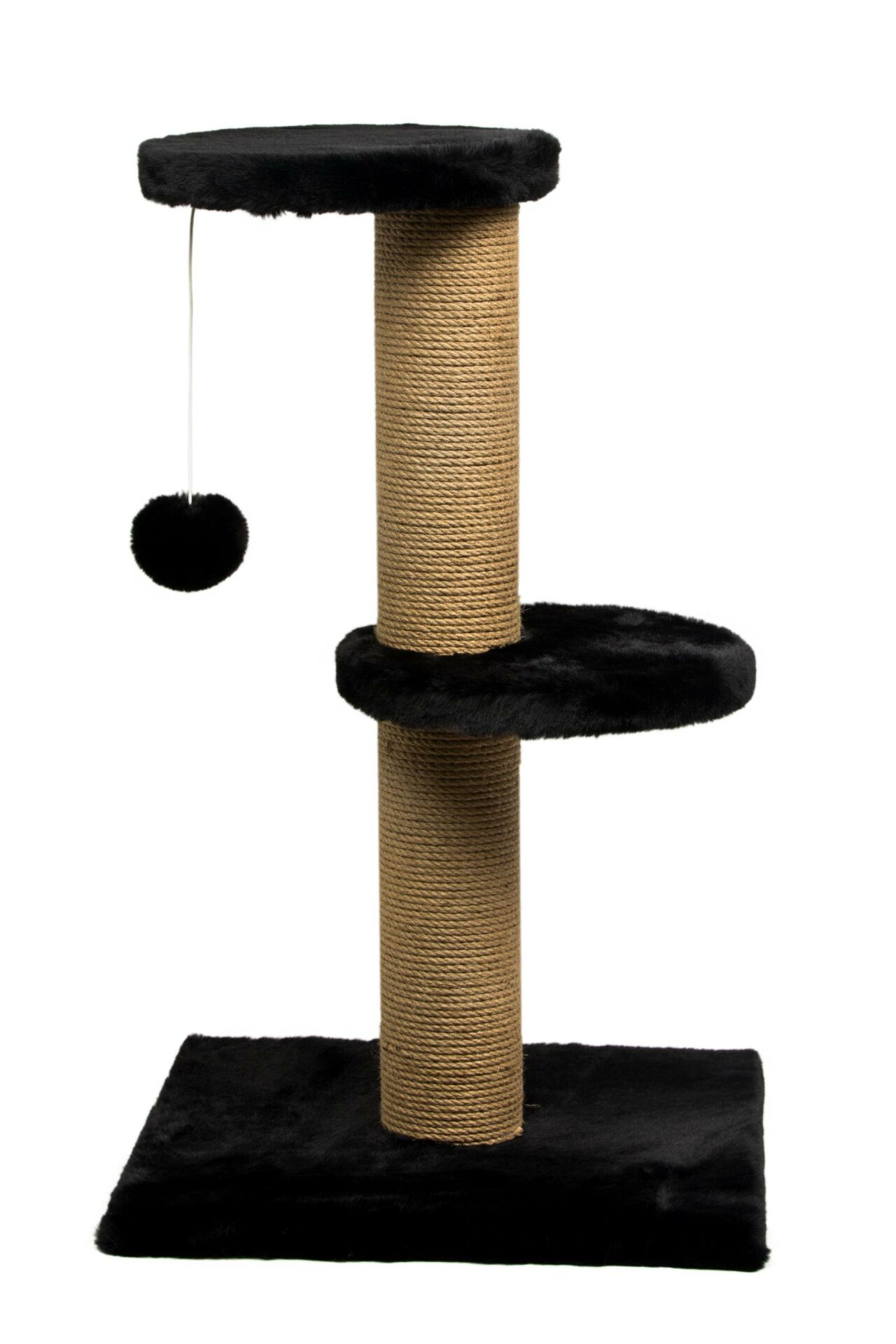Dubex 34x34x67 cm Kedi Tırmalama Platformu Siyah
