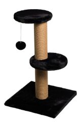 Dubex 34x34x67 cm Kedi Tırmalama Platformu Siyah