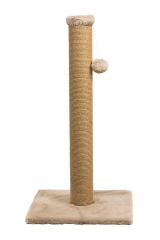 Dubex 39x39x80 cm Kedi Tırmalama Platformu Bej