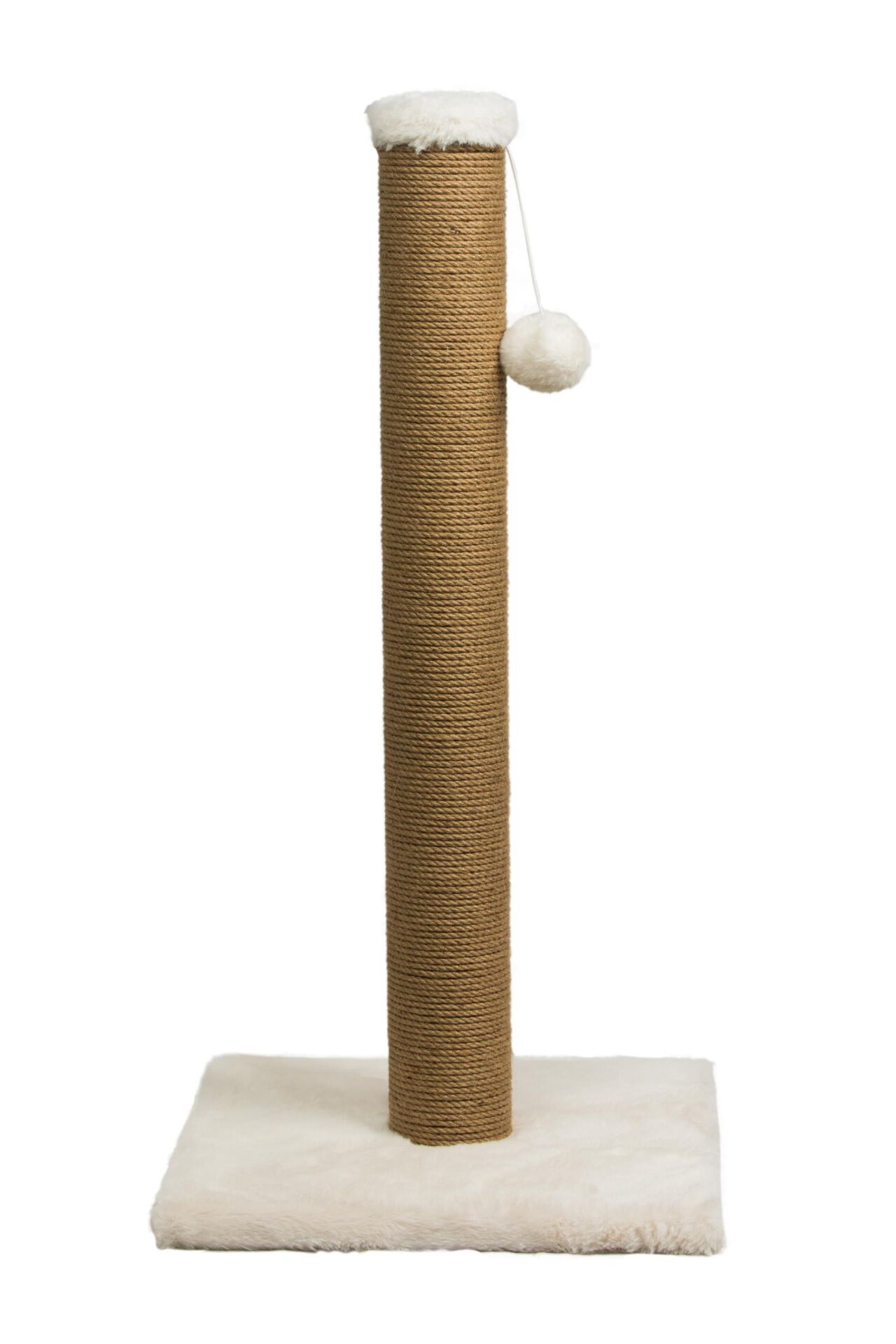 Dubex 39x39x80 cm Kedi Tırmalama Platformu Beyaz