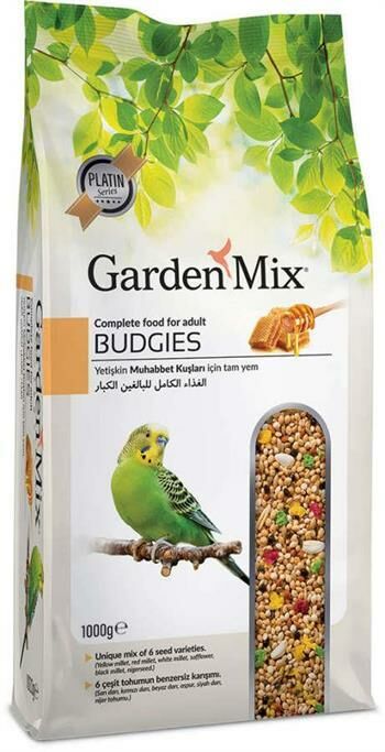 Garden Mix Platin Ballı Muhabbet Kuşu Yemi 1kg