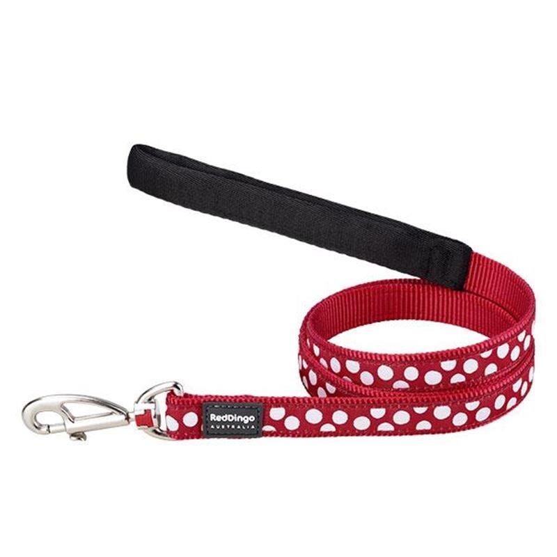 Reddingo Kırmızı Üzerine Beyaz Benekli Uzatma / 1.2 m Kırmızı - 25 mm (L)