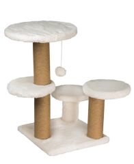 Dubex 62x62x71 cm Kedi Oyun ve Tırmalama Platformu Beyaz
