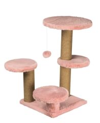 Dubex 62x62x71 cm Kedi Oyun ve Tırmalama Platformu Pembe