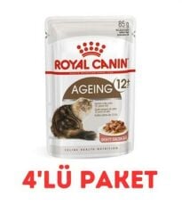 Royal Canin Ageing+12 Kedi Konservesi 85Gr 4'Lü Paket