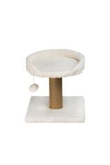 Dubex 39x39x40 cm Kedi Oyun ve Tırmalama Platformu Beyaz