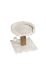 Dubex 39x39x40 cm Kedi Oyun ve Tırmalama Platformu Beyaz