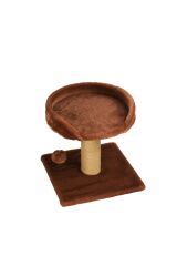 Dubex 39x39x40 cm Kedi Oyun ve Tırmalama Platformu Tarçın