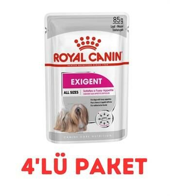 Royal Canin Ccn Exigent Seçici Köpek Konservesi 85 Gr 4'Lü Paket