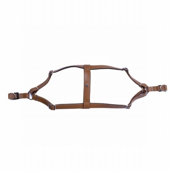 Doggie Konfor Ronin Deri Köpek Göğüs Tasması Camel 2x45 55 Cm
