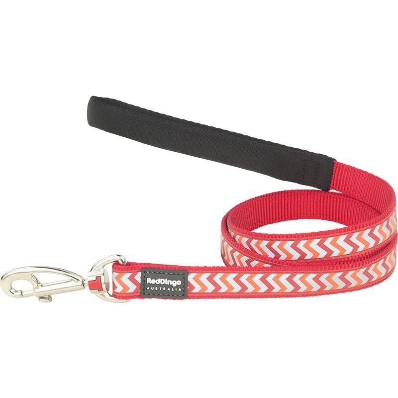 Reddingo Reflektörlü Ziggy Desenli Uzatma / 1.2 m Kırmızı - 20 mm (M)