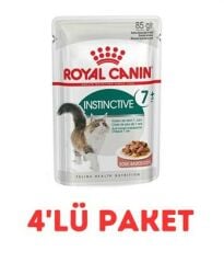 Royal Canin Instinctive+7 Yaşlı Kedi Konservesi 85Gr 4'Lü Paket