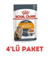 Royal Canin Intense Beauty Jelly Kedi Konservesi 85Gr 4'Lü Paket