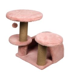 Dubex 53x65x52 cm Kedi Oyun ve Tırmalama Platformu Pembe