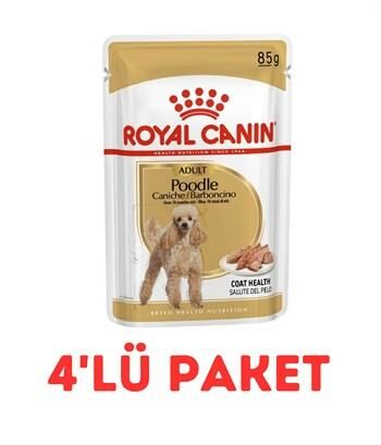Royal Canin Poodle Pouch 85 Gr 4'Lü Paket