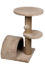 Dubex 53x39x67 cm Kedi Oyun ve Tırmalama Platformu Bej