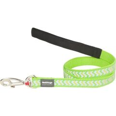 Reddingo Reflektörlü Ziggy Desenli Uzatma / 1.2 m 20 mm (M) - Lime