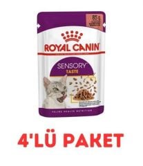 Royal Canin Sensory Taste Pouch Yaş Kedi Maması 85 Gr 4'Lü Paket