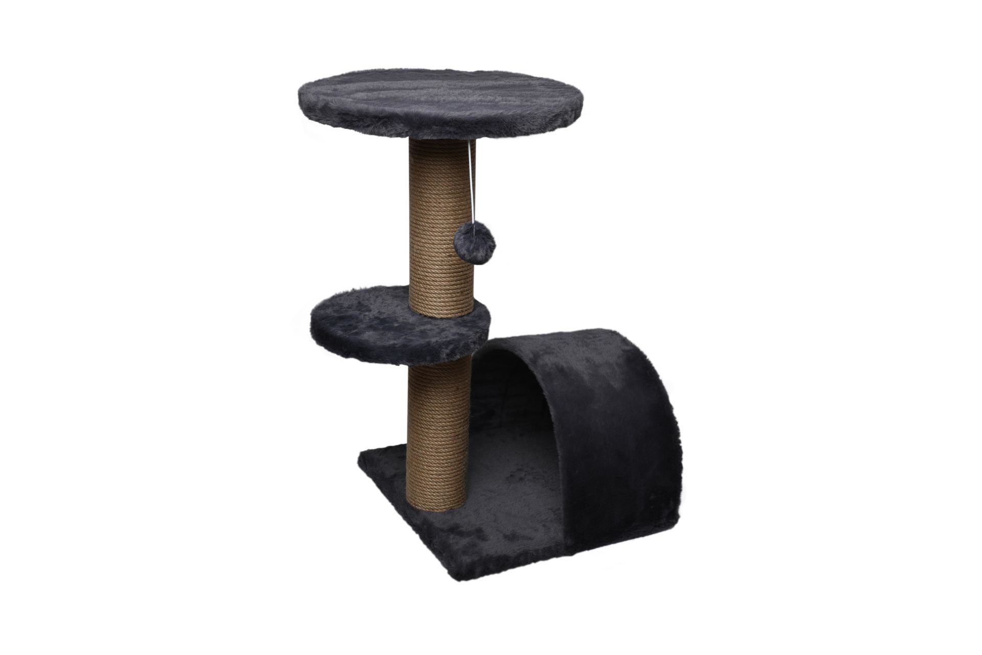 Dubex 53x39x67 cm Kedi Oyun ve Tırmalama Platformu Gri