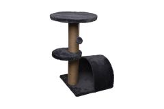 Dubex 53x39x67 cm Kedi Oyun ve Tırmalama Platformu Gri