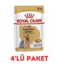 Royal Canin Yorkshire Köpek Konservesi 85 Gr 4'Lü Paket