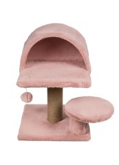 Dubex 50x50x55 cm Kedi Oyun Evi ve Tırmalama Platformu Pembe