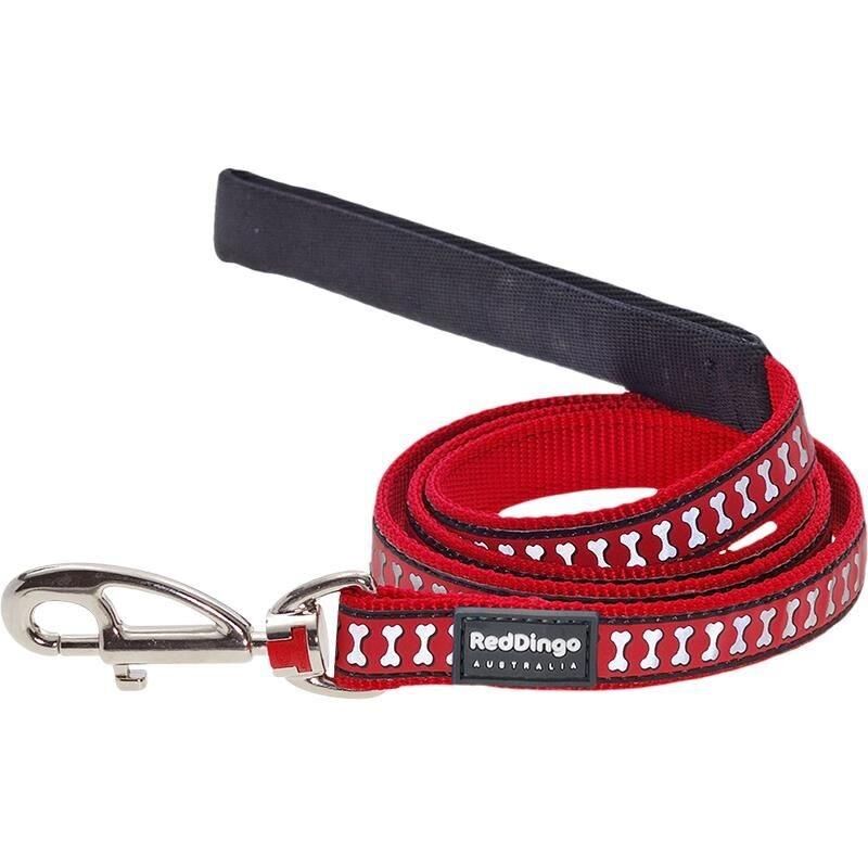 Reddingo Reflektörlü Kemik Desenli Uzatma / 1.2 m Kırmızı - 25 mm (L)